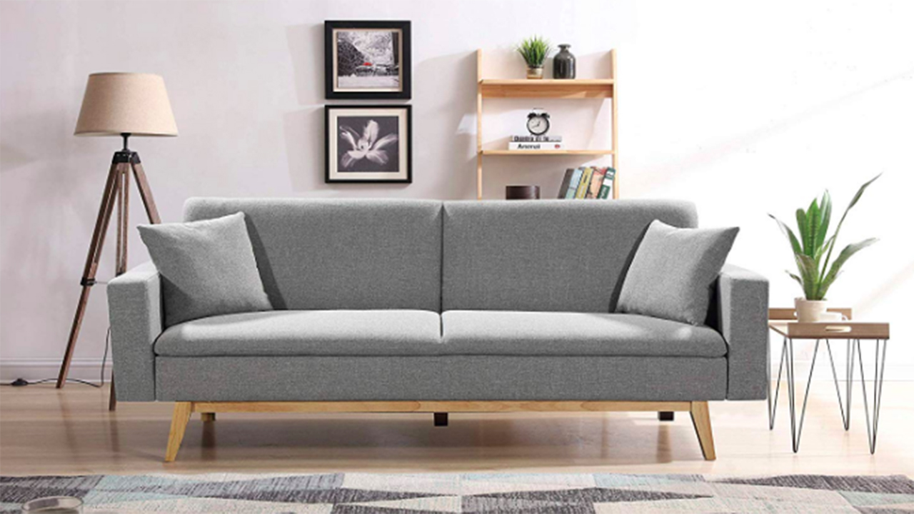 Resultado de imagen para sofa gris en amazon